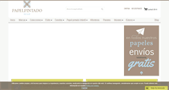 Desktop Screenshot of papelpintadohome.com